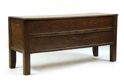Lot 356A - An elm coffer