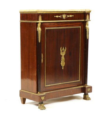 Lot 352 - A Continental marble pier cabinet