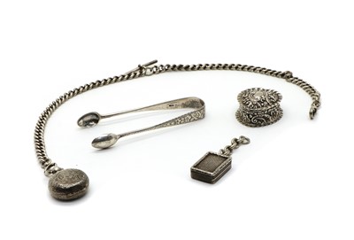 Lot 26 - A William IV silver vinaigrette