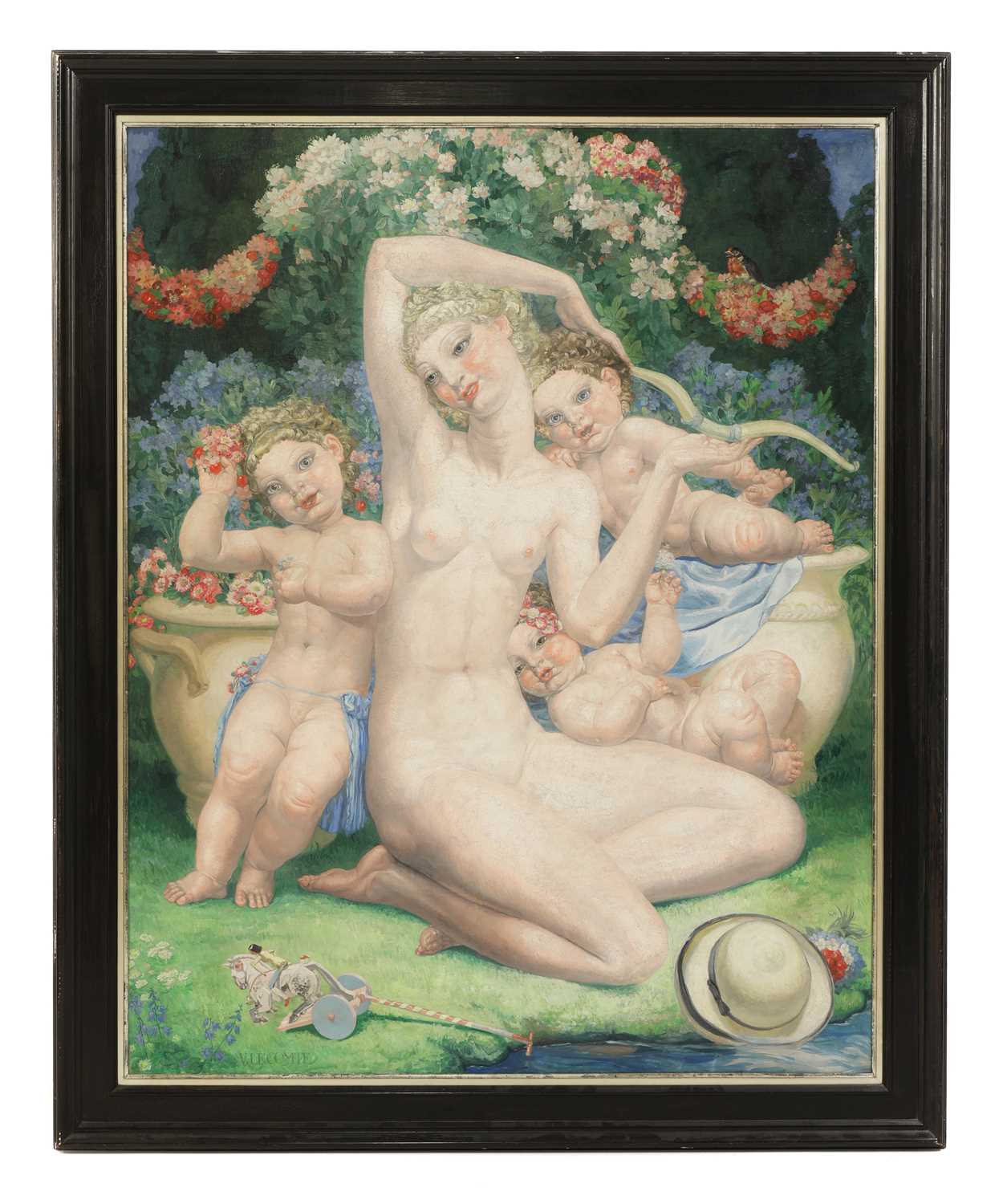 Lot 206 - Valentine Lecomte (French, b.1872)