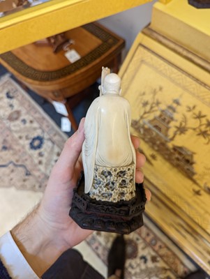 Lot 423 - A set of eighteen carved ivory figures