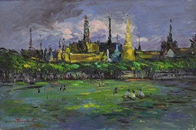 Lot 252 - Hirankul Sujarit (Thai, 1946-1982)