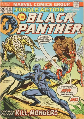 Lot 601 - A collection of Marvel Black Panther comics