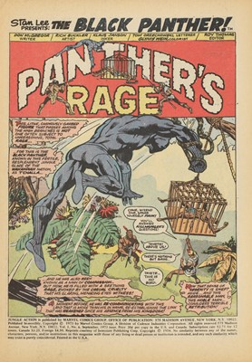 Lot 601 - A collection of Marvel Black Panther comics