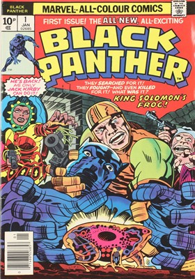 Lot 601 - A collection of Marvel Black Panther comics