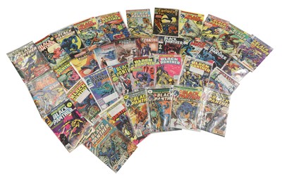 Lot 601 - A collection of Marvel Black Panther comics