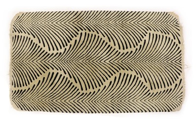 Lot 207 - A ‘zebra skin’ rug
