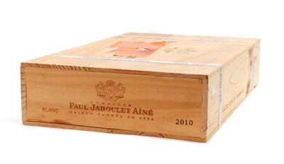 Lot 44A - Hermitage, Chevalier de Sterimberg, Blanc, Paul Jaboulet Aine, 2010 (6, OWC)