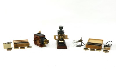 Lot 269 - Three magic lanterns