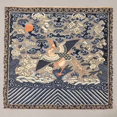 Lot 156 - A Chinese kesi rank badge