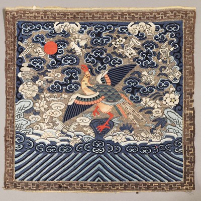 Lot 155 - A Chinese kesi rank badge