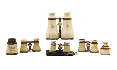 Lot 259 - A George III ivory two draw telescope