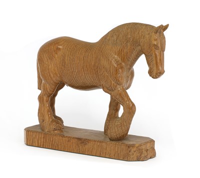 Lot 80 - A Robert 'Mouseman' Thompson carved figurine