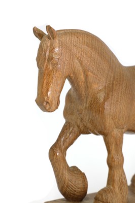 Lot 80 - A Robert 'Mouseman' Thompson carved figurine