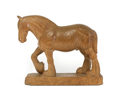 Lot 80 - A Robert 'Mouseman' Thompson carved figurine