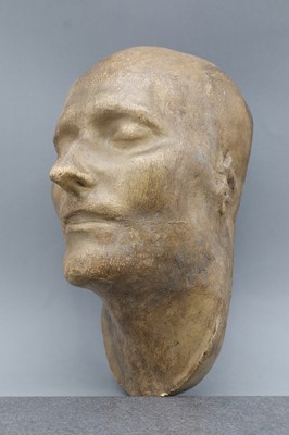 Lot 442 - A plaster death mask of Napoleon Bonaparte