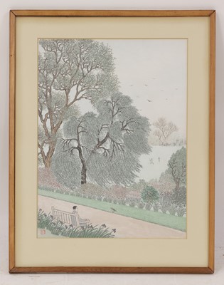 Lot 144 - Jiang Yi (Chiang Yee) (Chinese, 1903-1977)