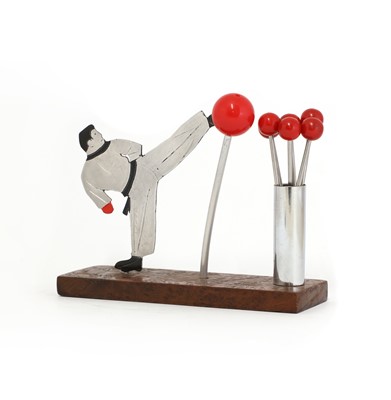 Lot 188 - A French 'karate' cocktail set