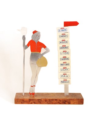 Lot 142 - A French 'hitchhiker' cocktail set