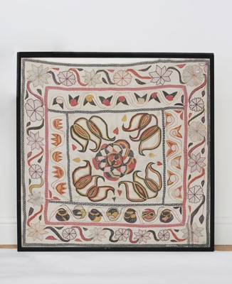Lot 104 - A Kantha wall hanging
