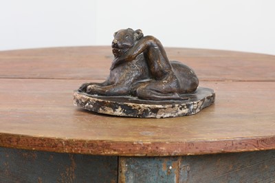 Lot 49 - A plaster maquette