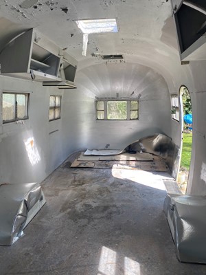 Lot 1 - A 1953 Airstream 'Flying Cloud' travel trailer