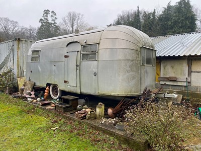 Lot 1 - A 1953 Airstream 'Flying Cloud' travel trailer