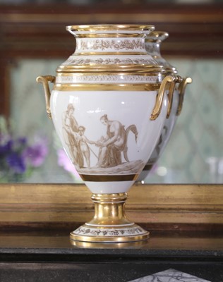 Lot 142 - A Consulate period Paris porcelain sorbetière