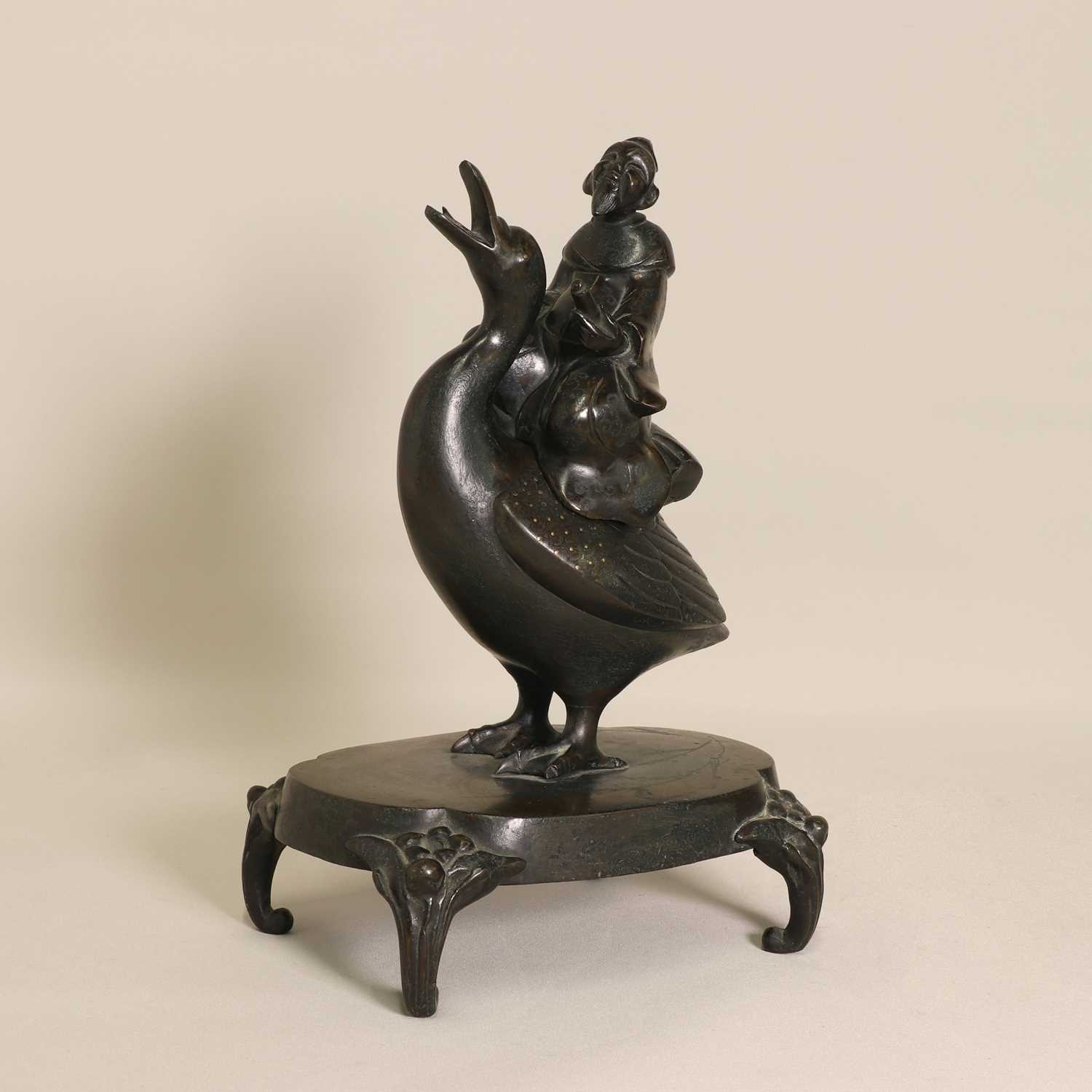 Lot 78 - A Chinese bronze censer