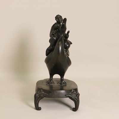 Lot 78 - A Chinese bronze censer