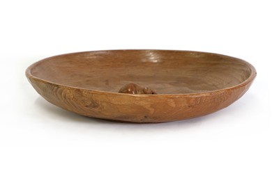 Lot 81 - A Robert 'Mouseman' Thompson oak bowl