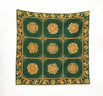Lot 120 - A needlework rug