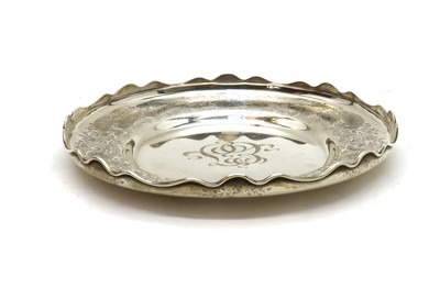 Lot 11 - An American silver salver