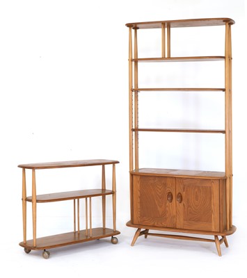 Lot 314 - An Ercol elm and beech 'Giraffe' room divider