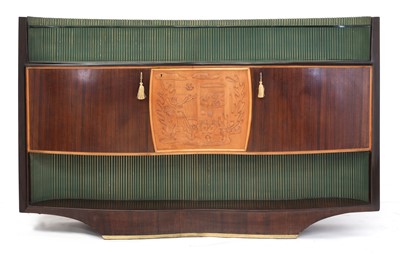 Lot 208 - An Italian rosewood sideboard