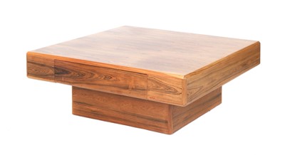 Lot 339 - An HK Furniture 'Ambassador' rosewood coffee table