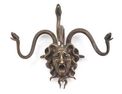 Lot 91 - An unusual bronze wall hanger