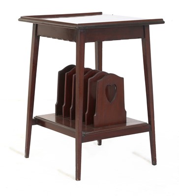 Lot 27 - A Liberty mahogany two-tier table