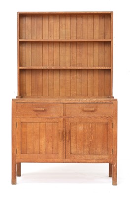 Lot 39 - A Cotswold School oak dresser