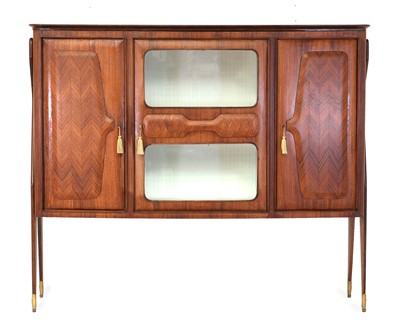 Lot 332 - An Italian walnut drinks cabinet