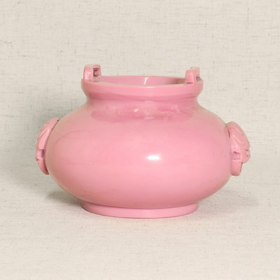 Lot 106 - A Chinese Peking glass censer