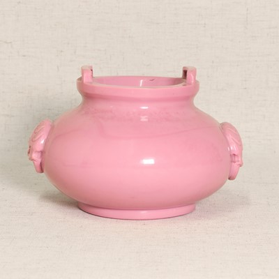 Lot 106 - A Chinese Peking glass censer