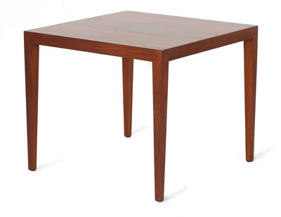 Lot 337 - A Danish rosewood side table
