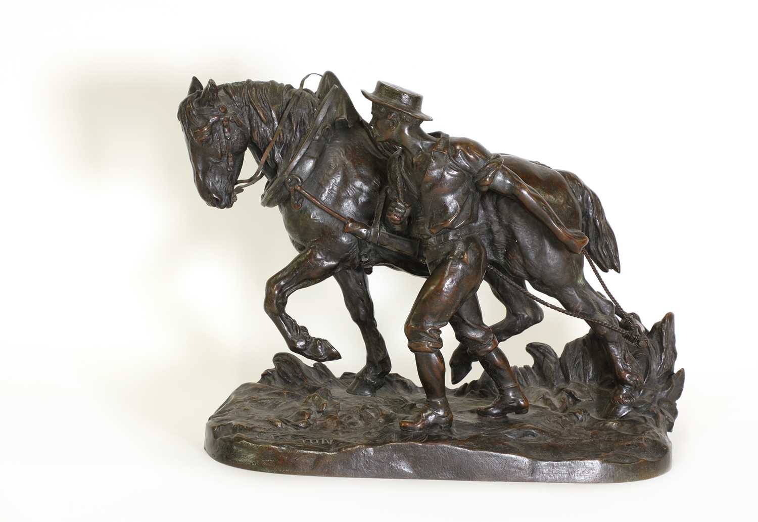 Lot 31 - Charles Valton (French, 1851-1918)