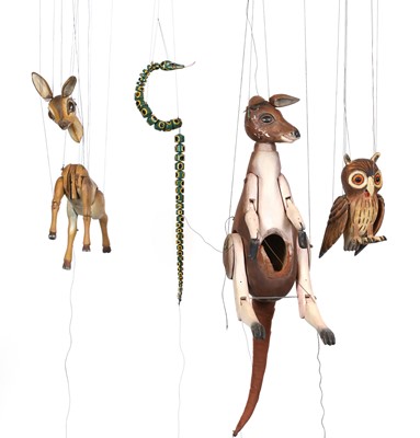 Lot 233 - The Jacquard puppets