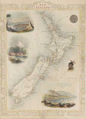 Lot 8 - 7 Original hand-coloured & mounted MAPS
