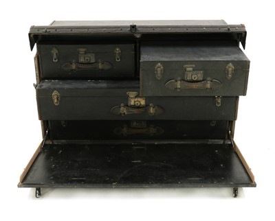 Lot 139 - A Finnigans' motoring trunk