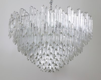 Lot 346 - A large six-tier hanging ceiling light
