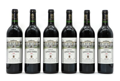 Lot 154 - Chateau Leoville Barton, 2eme Cru Classe, St Julien, 1990 (6)
