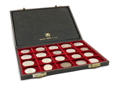 Lot 17A - A collection of various silver and other coins